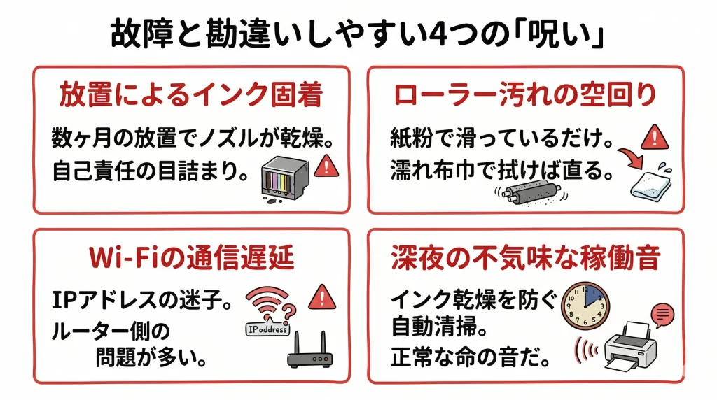 ブラザーのプリンターがすぐ壊れると言われる4つの原因。見出し画像