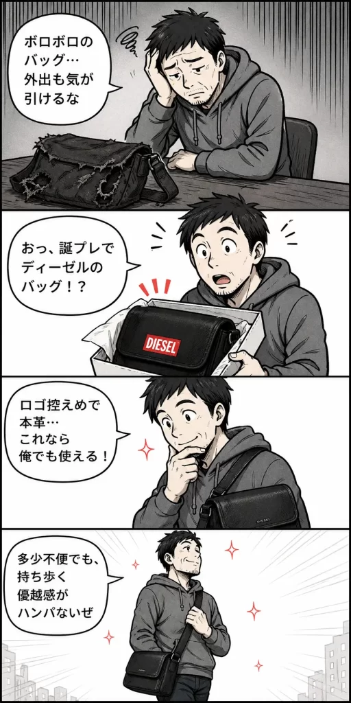 実際のディーゼルが持つイメージと大人の使用感。漫画