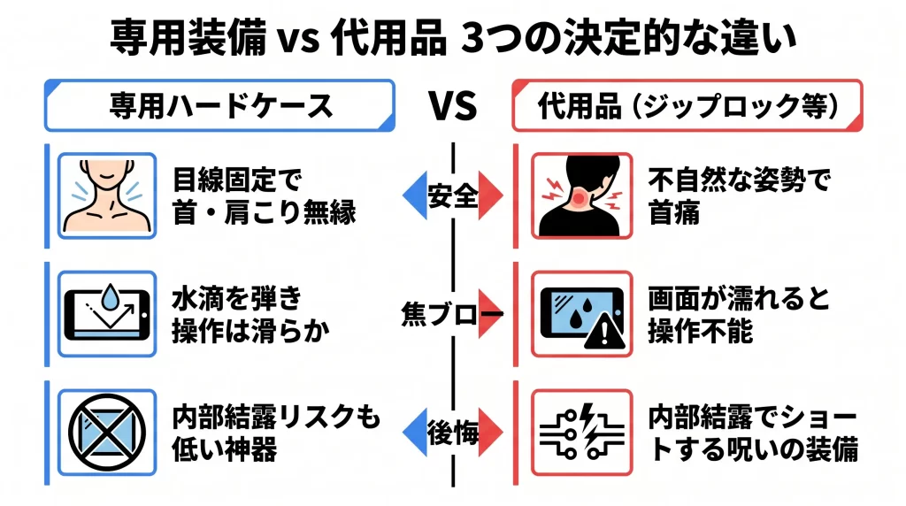 専用アイテムと代用品の徹底比較！カタログには載らない3つの違い。見出し画像