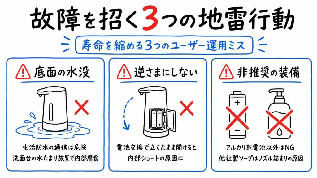 なぜすぐ壊れると噂されるのか？寿命を縮める3つの原因。見出し画像