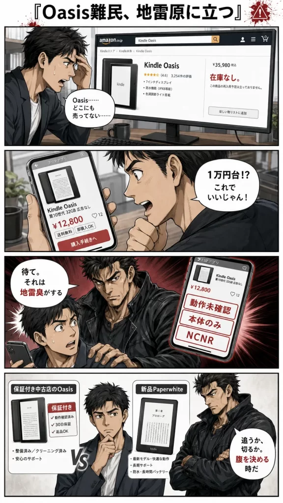 【注意喚起】オークションやフリマアプリなどの個人間取引で陥りやすいトラブル。4コマ漫画